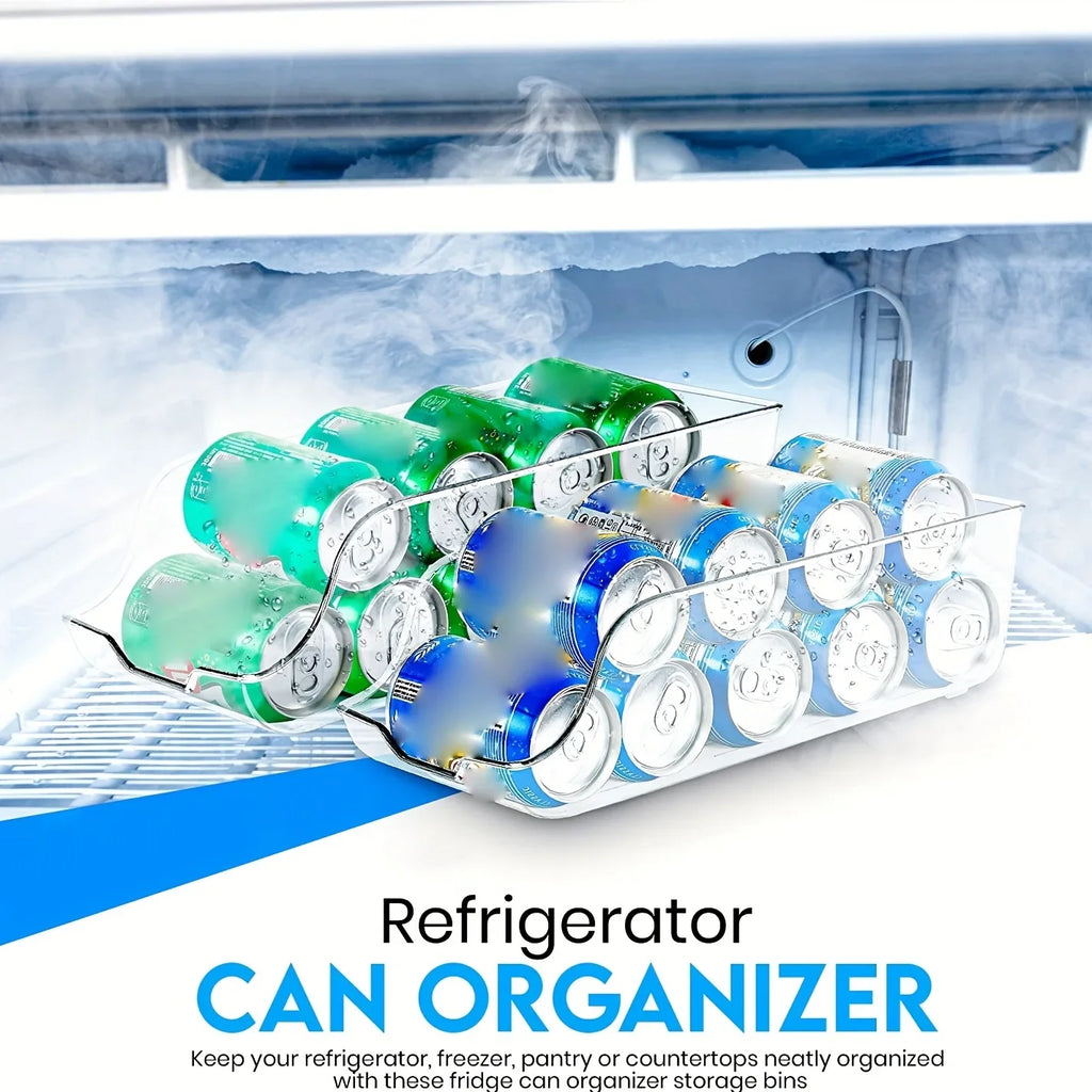 Kitchen Can Dispenser – Fridge & Freezer Storage Organizer