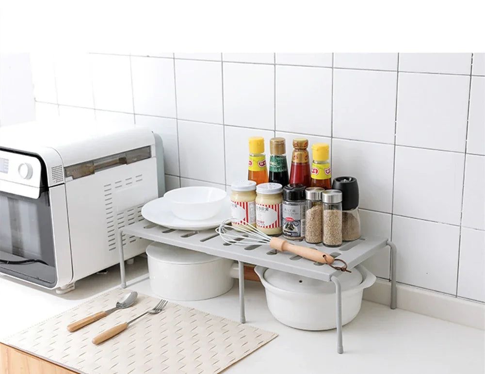 Home Storage Shelf – Closet & Kitchen Organizer Rack