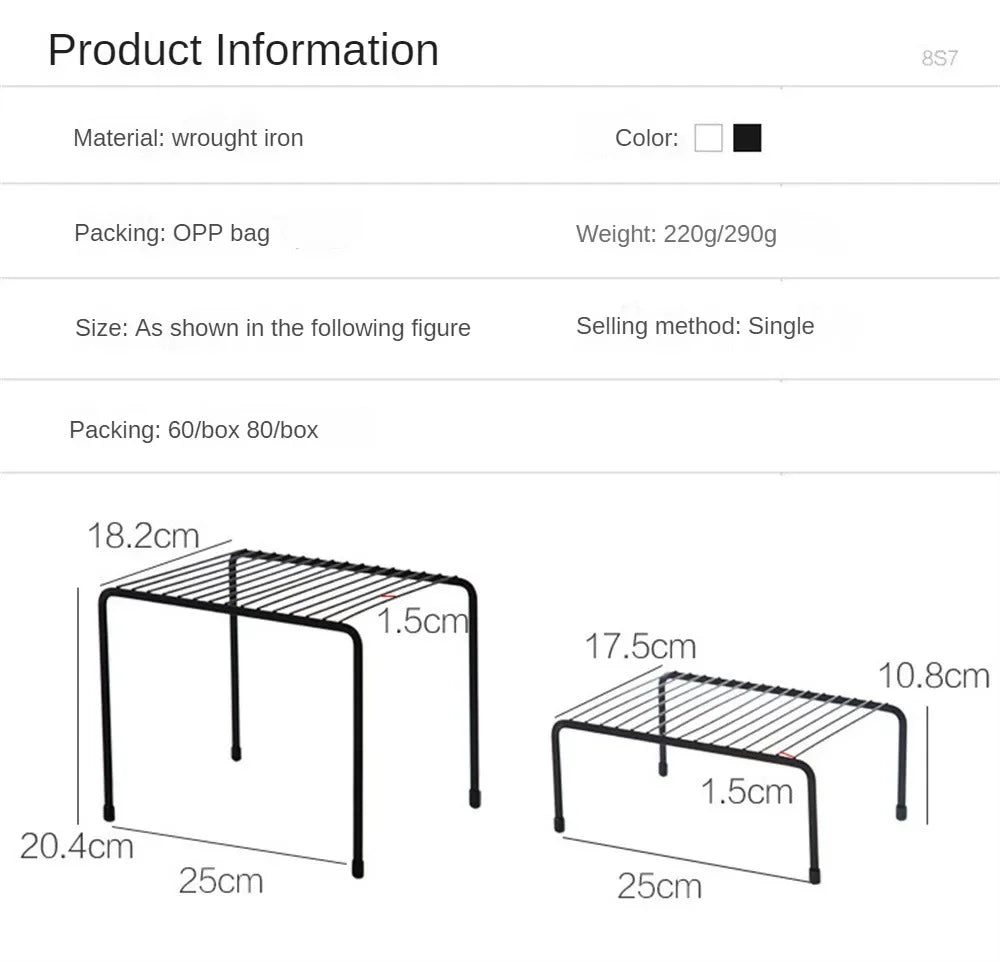 Metal Kitchen Storage Rack
