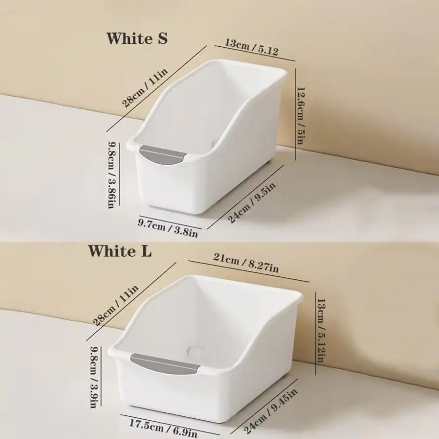 Under-Sink Plastic Storage Bins with Wheels