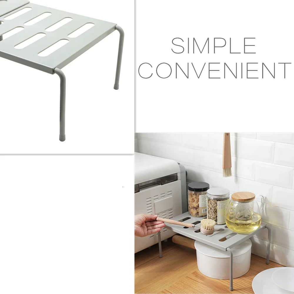 Home Storage Shelf – Closet & Kitchen Organizer Rack